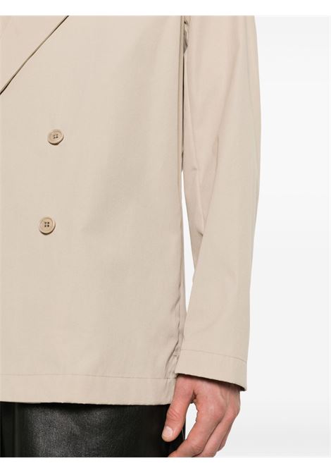 Beige double-breasted blazer - men DRIES VAN NOTEN | 2410207328329101